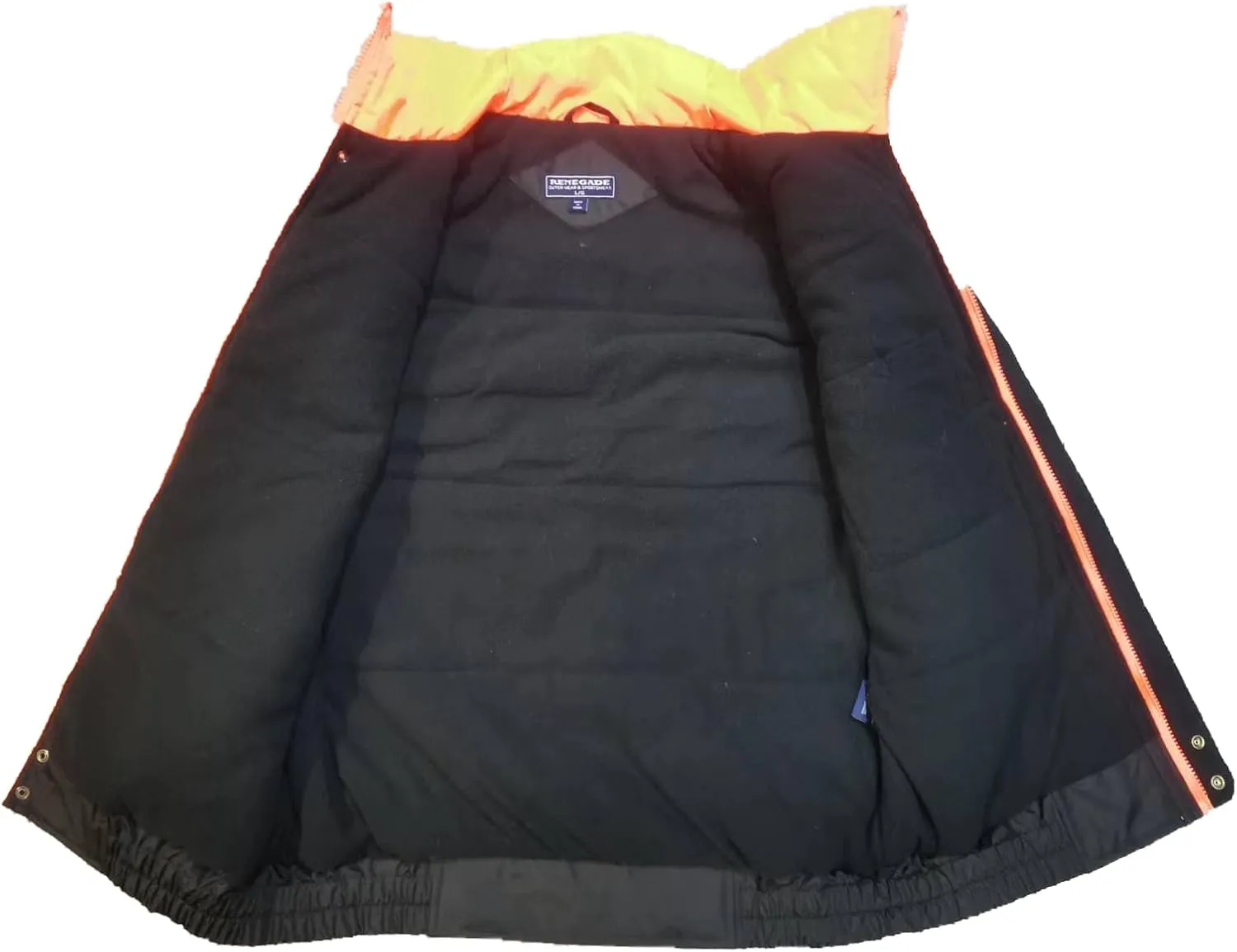 Men’s High Viz Class 3 Medium Weight Padded Multi-Pocket Poplin Vest