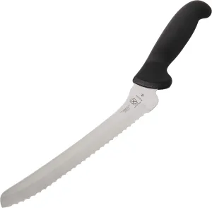 Mercer Culinary M18135BK Serrated Bread Knife, 8 Inch, Black