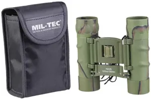 Mil-Tec Foldable Binocular Gen II 10x25 Camo