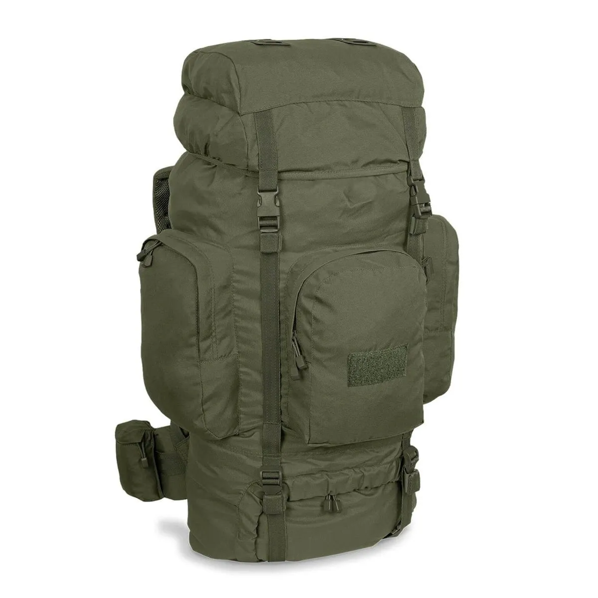 MIL-TEC RECOM hiking rucksack tactical backpack trekking daypack olive 88L Large