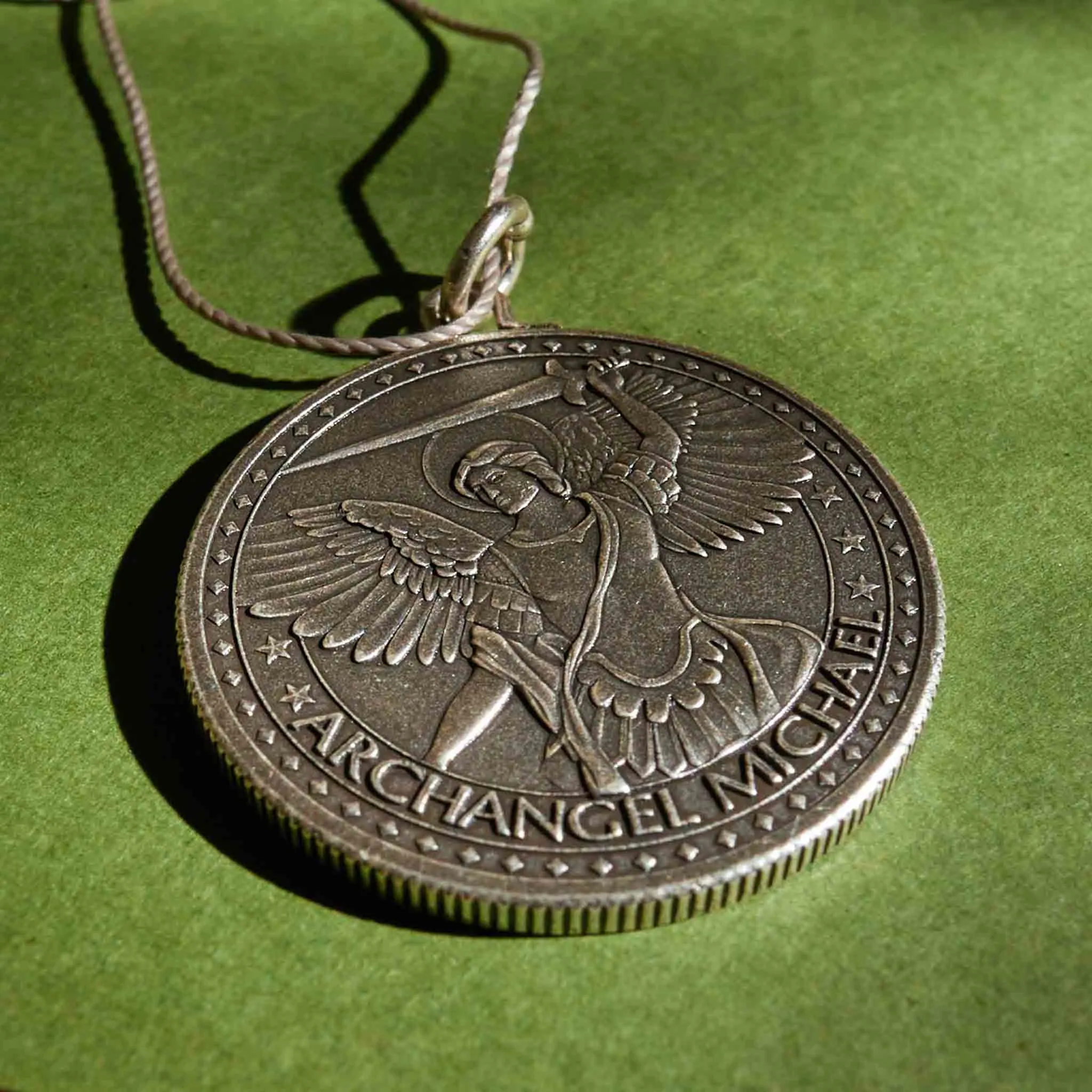 Mother Mary   Archangel Michael Protection Chain Necklace