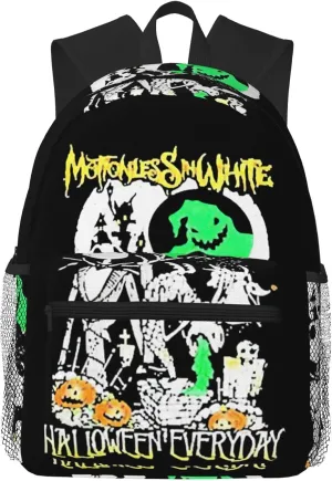 Motionless Rock In White Casual Backpack Large Lightweight Travel Bag Classic Laptop Daypack for Men Women Backpack