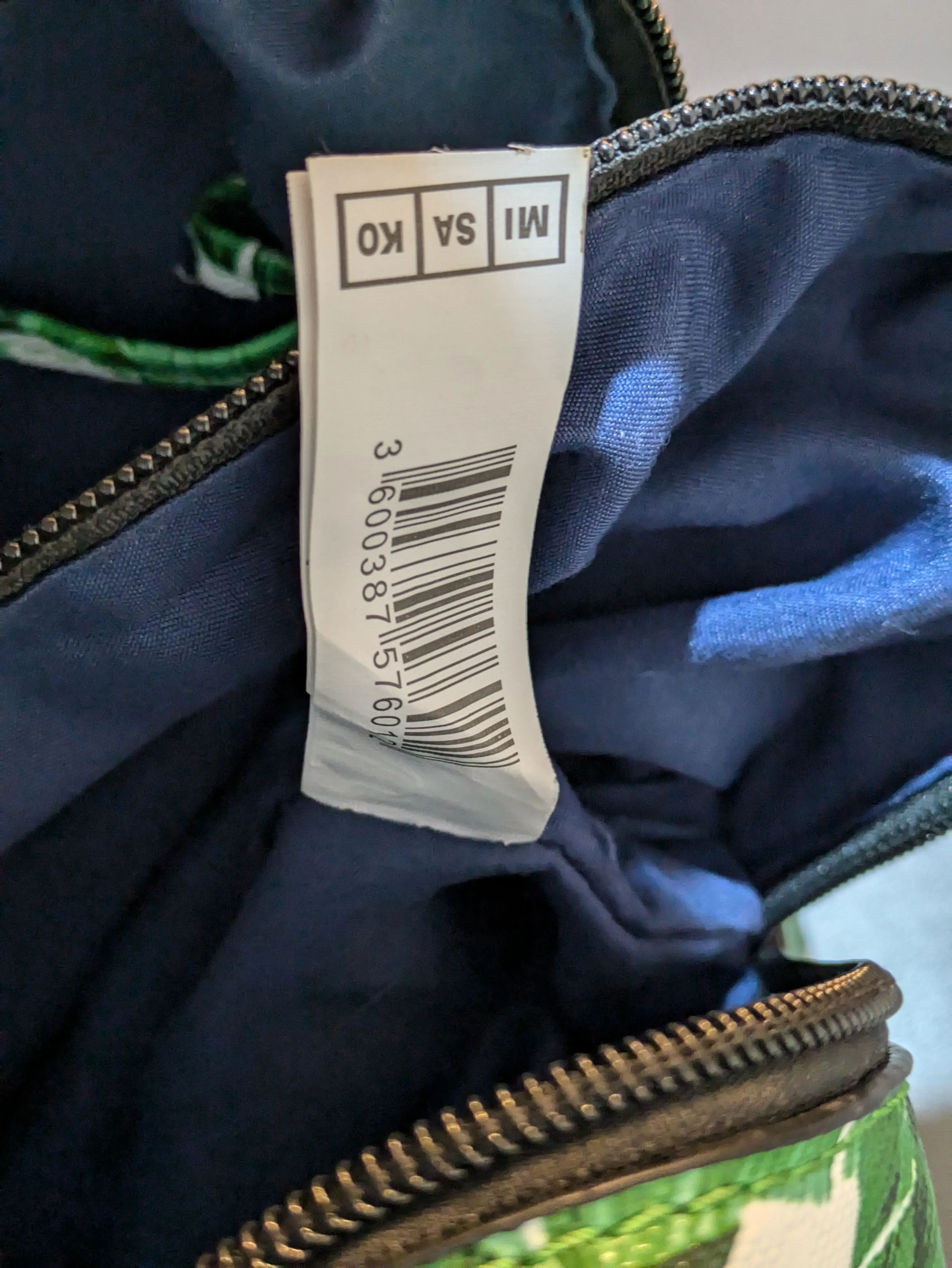 MSK Spain Backpack - Leaf Green and White