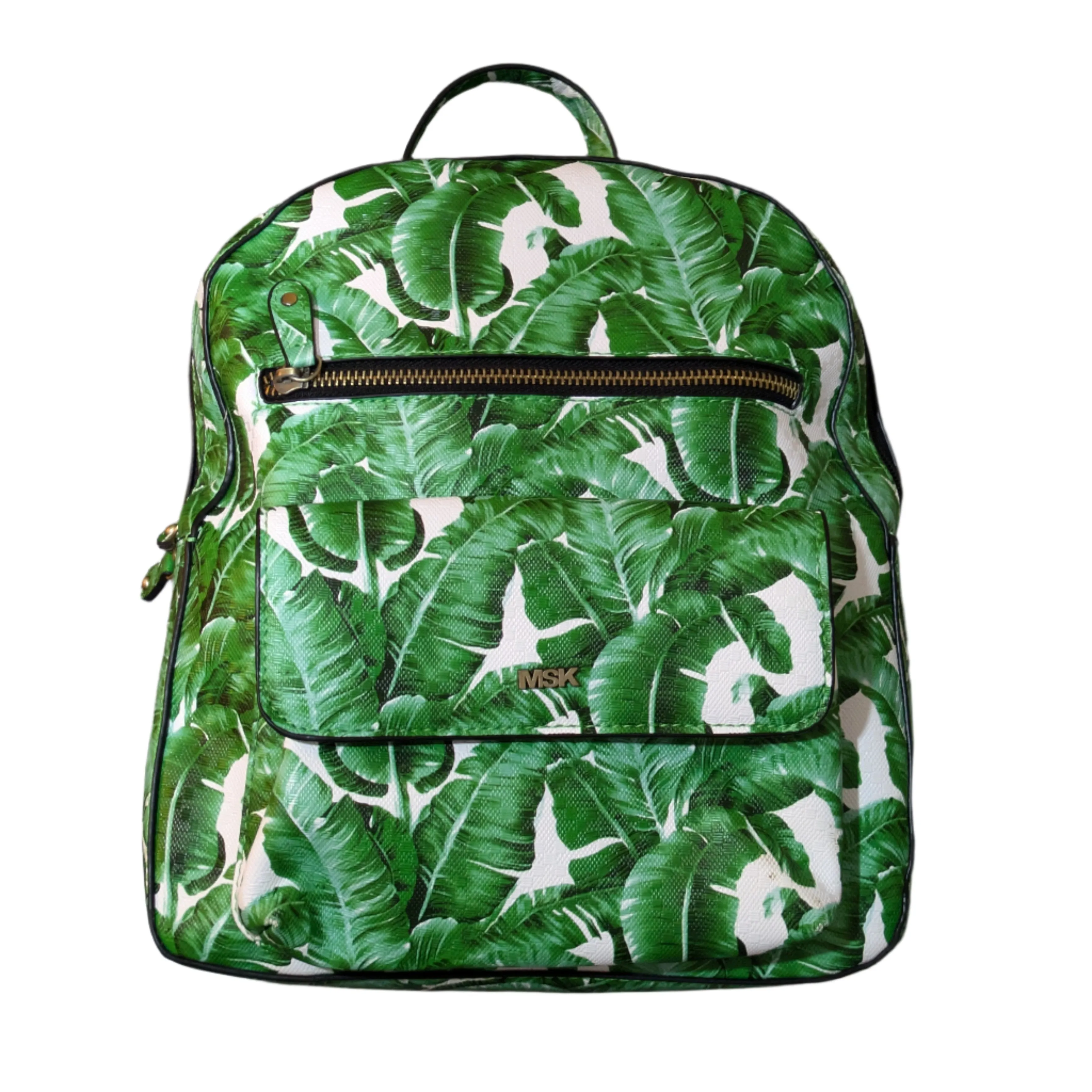 MSK Spain Backpack - Leaf Green and White