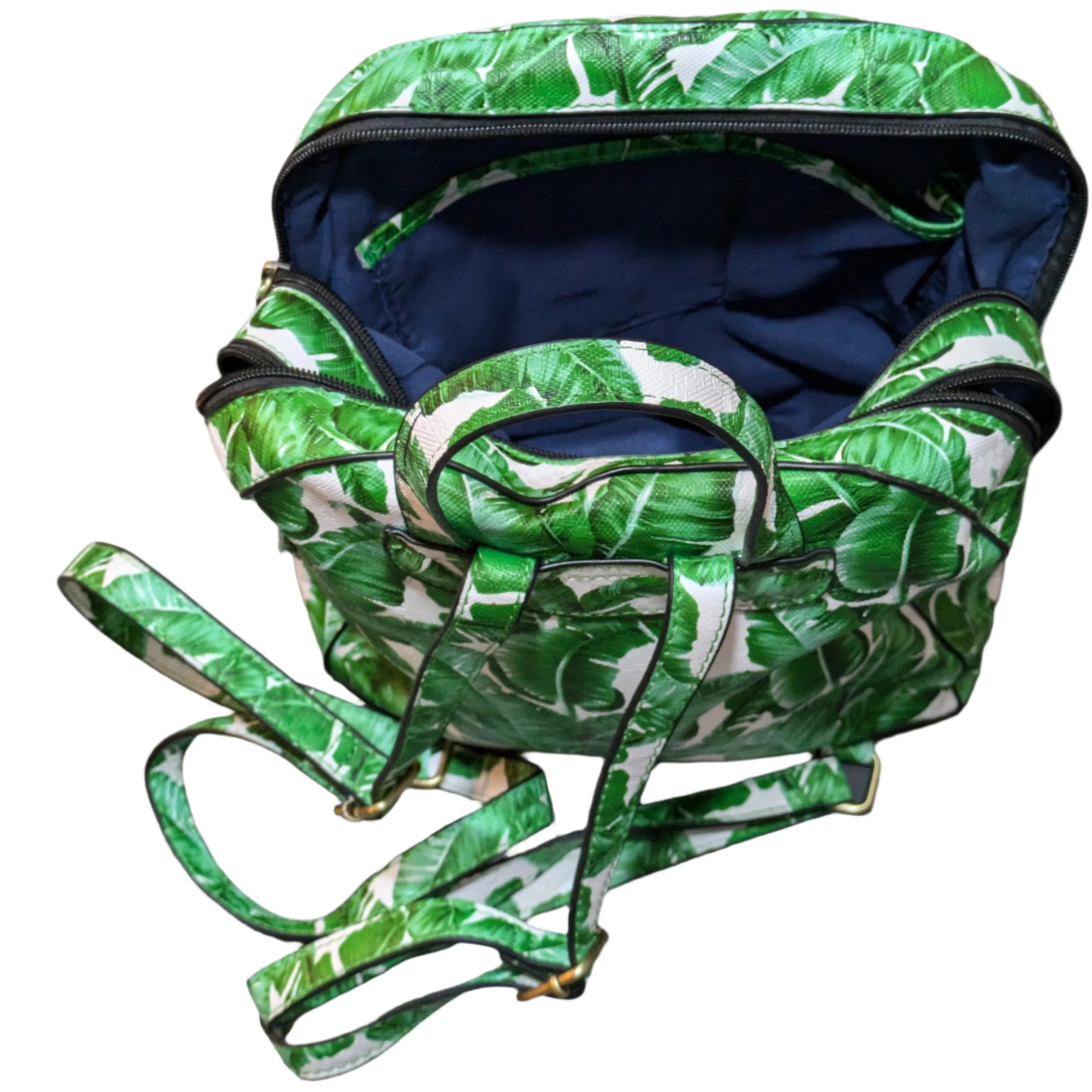 MSK Spain Backpack - Leaf Green and White
