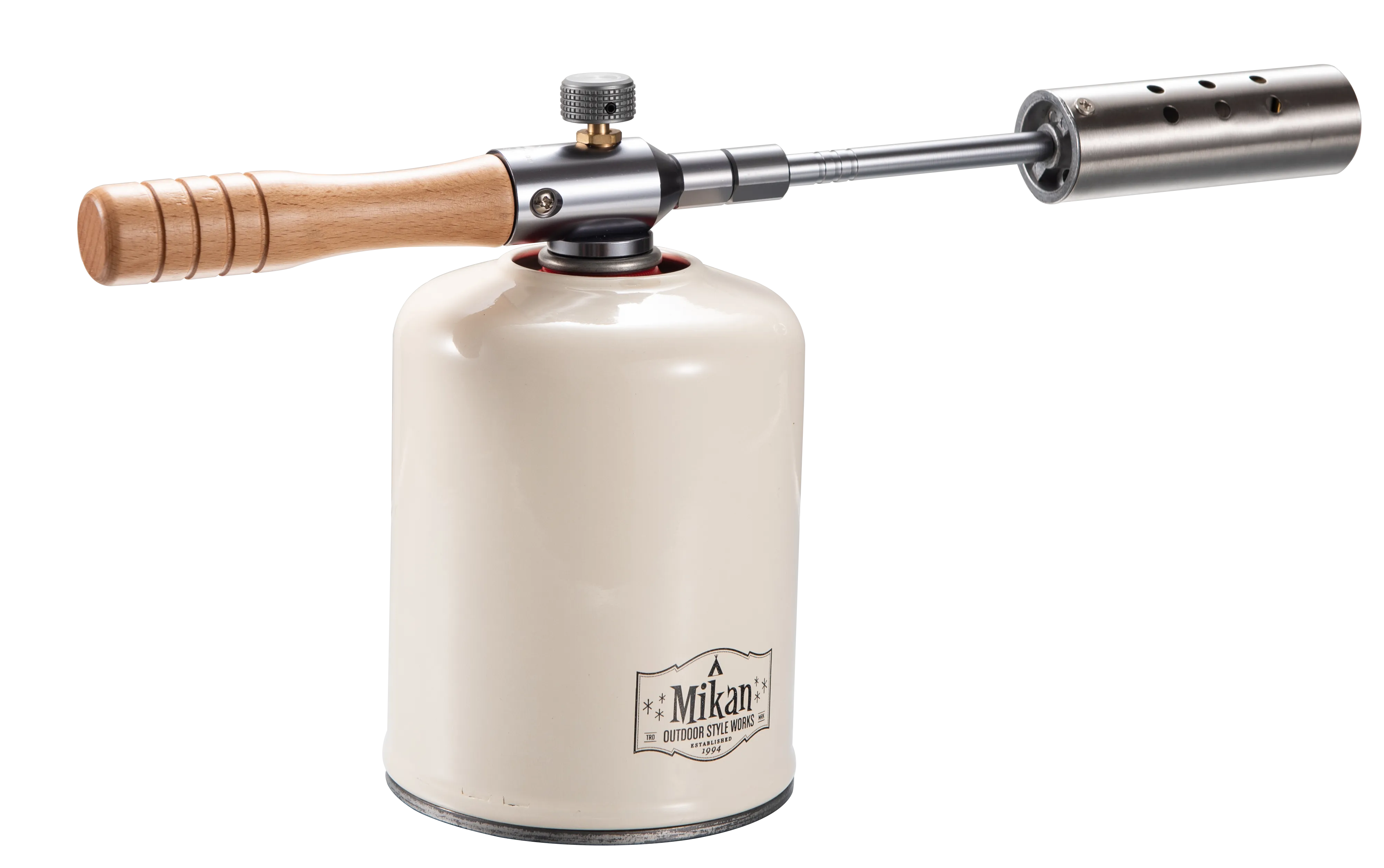 MT-3955/I-1010 Dual Fuel Grill Torch, Adjustable Flame for Charcoal, with Storage Case