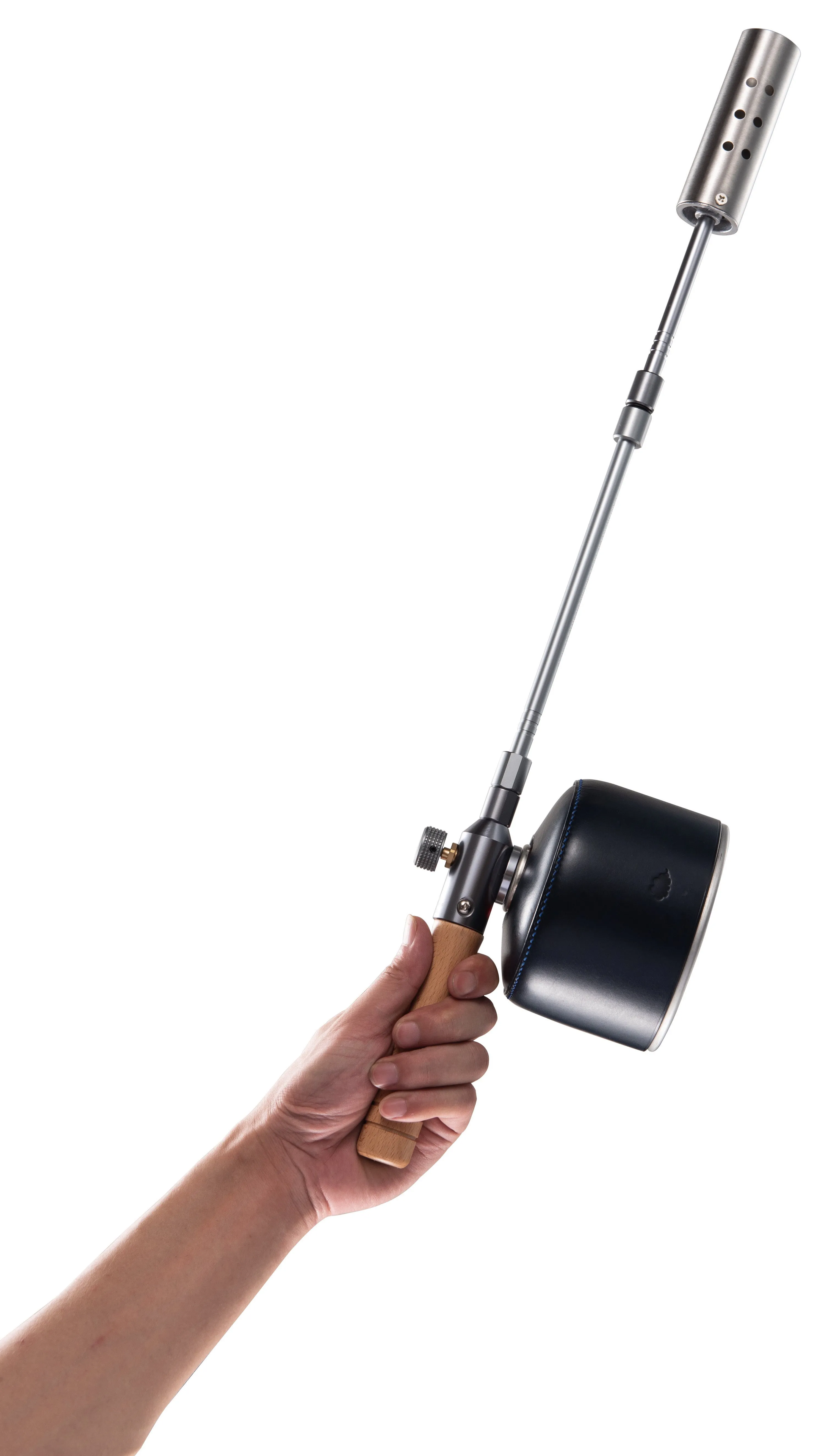 MT-3955/I-1010 Dual Fuel Grill Torch, Adjustable Flame for Charcoal, with Storage Case