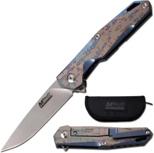 MTech Evolution Manual Folding Knife - MTE-FDR020-BL