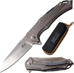 MTech Evolution Manual Folding Knife - MTE-FDR025-GY