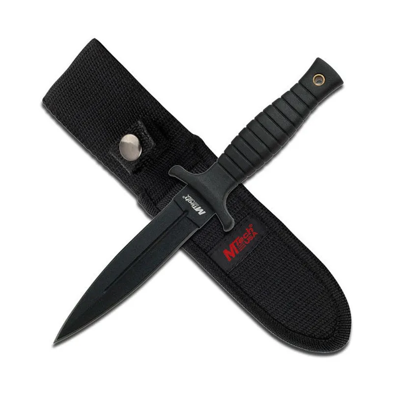 MTECH USA FIXED BLADE KNIFE DAGGER STAINLESS STEEL TACTICAL CUTTING TOOL MT097