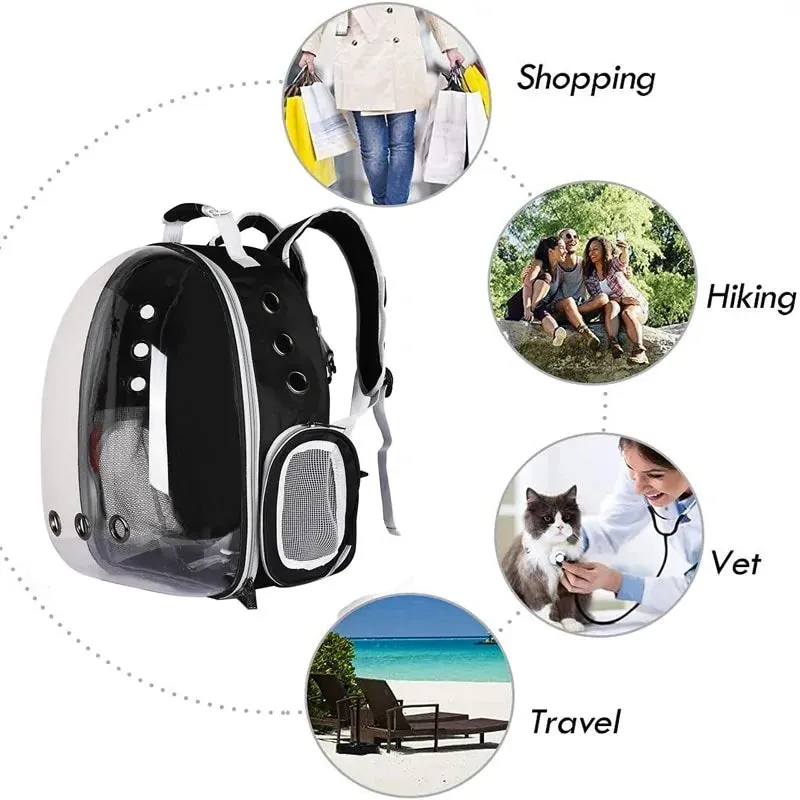 Multifunctional Cat & Dog Backpack Carrier—Safe & Stylish Travel