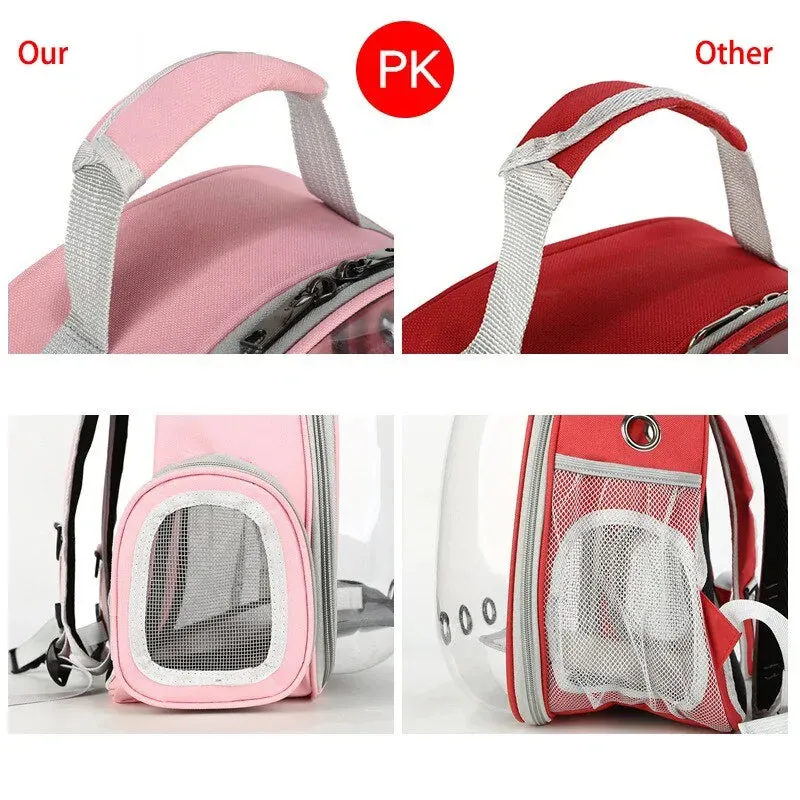 Multifunctional Cat & Dog Backpack Carrier—Safe & Stylish Travel