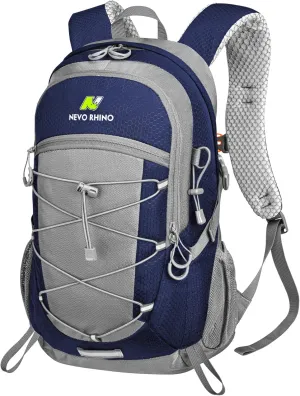 N NEVO RHINO Hiking Backpack 20L Water Resistant Outdoor Day Pack,Lightweight Travel Small Backpack for Men Women