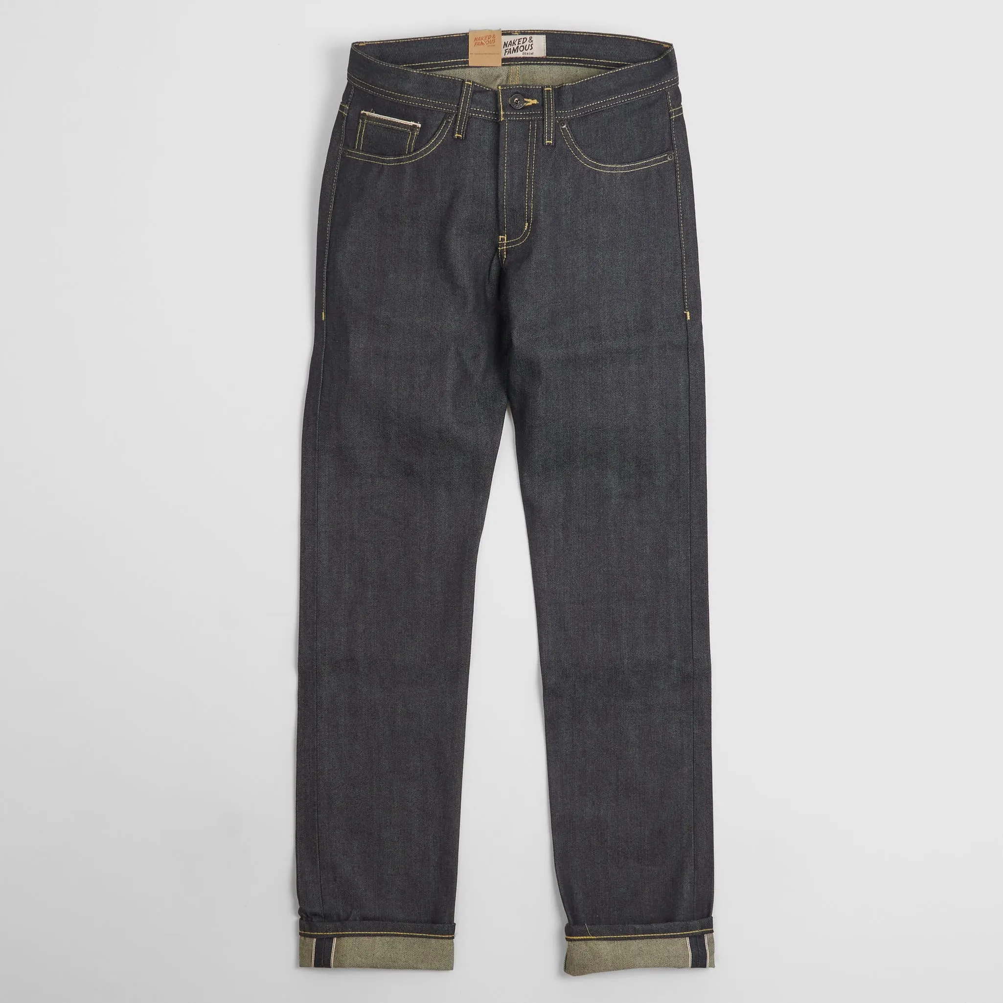 Naked & Famous Guardian Selvage Denim Weird Guy