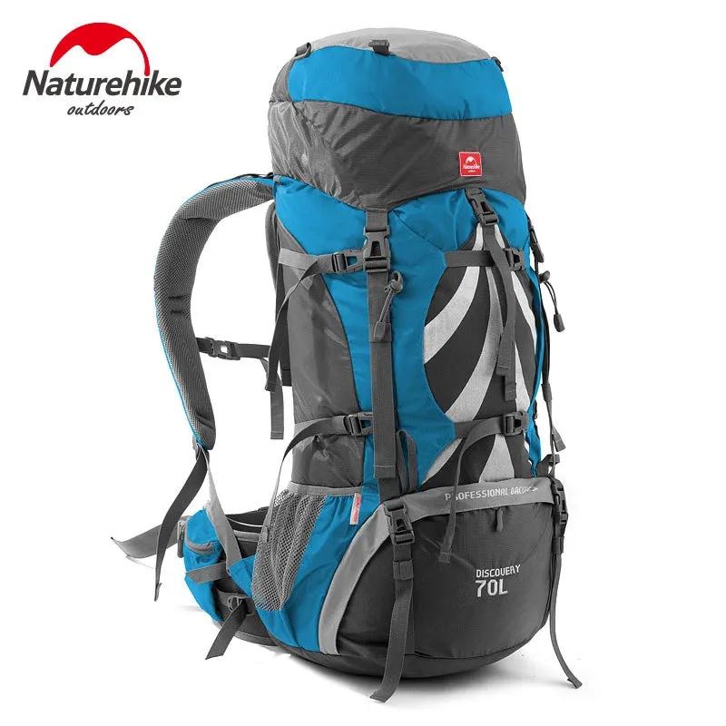 Naturehike Professional Big Capacity 70L   5L Climbing Backpack