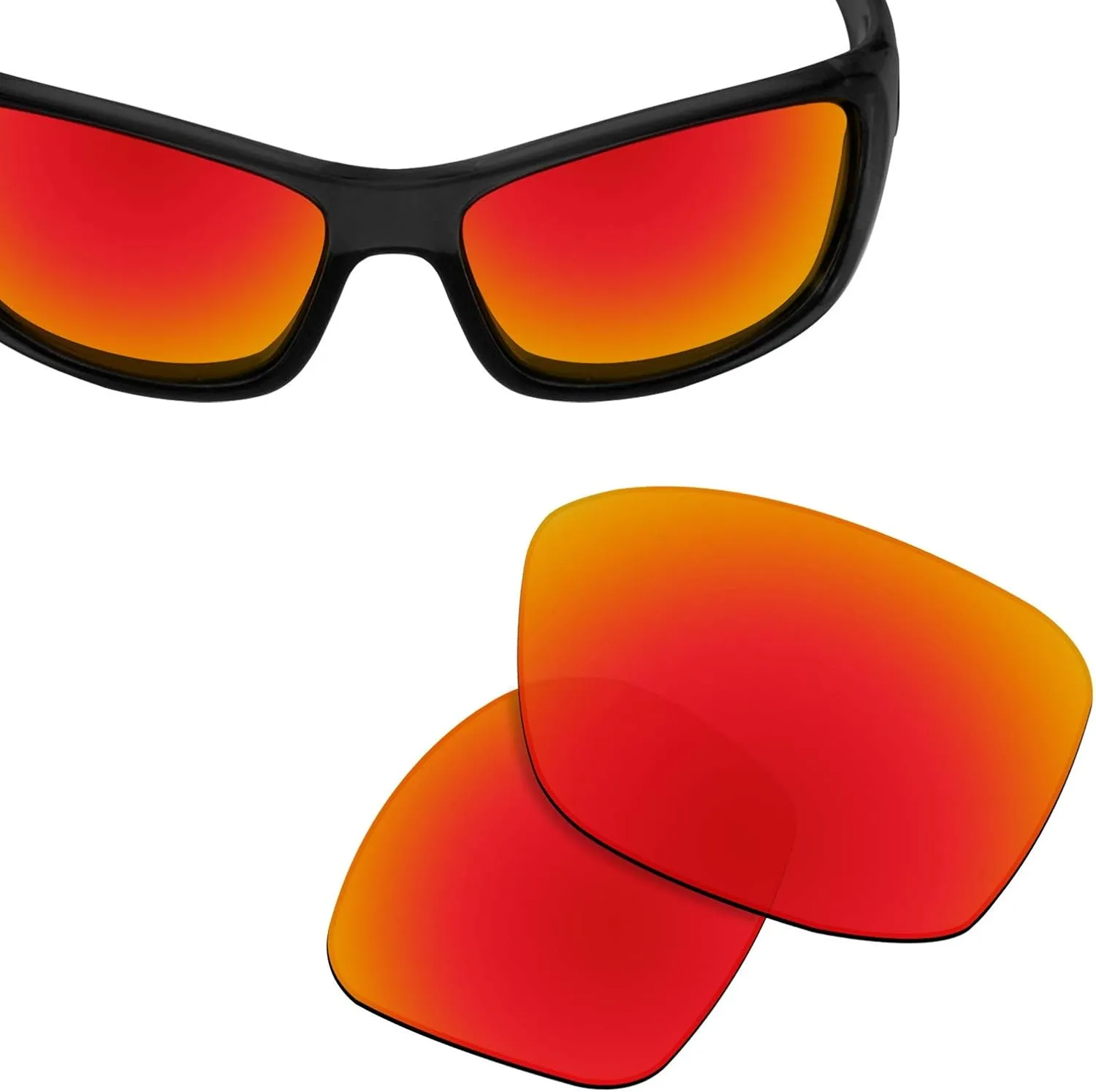 New 1.8mm Thick UV400 Replacement Lens for Oakley Hijinx Sunglasses