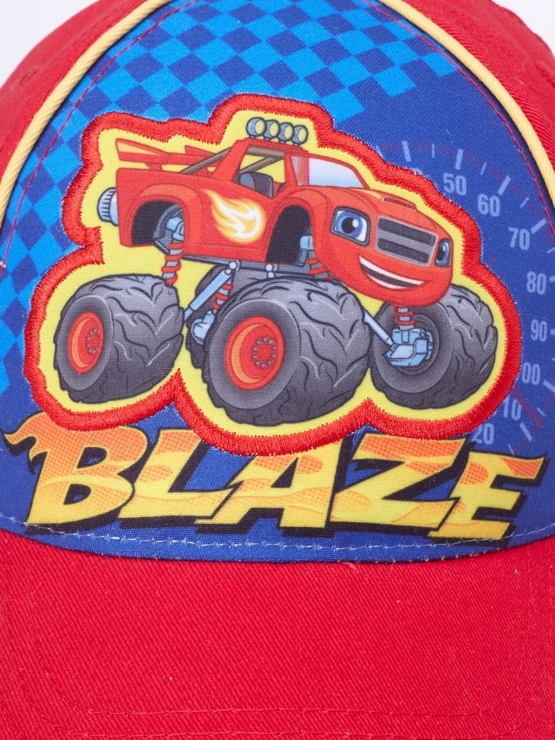 Nickelodeon Boys' Blaze and The Monster Machines Hat -Adjustable Cotton Baseball Cap (Toddler) With Sunglasses