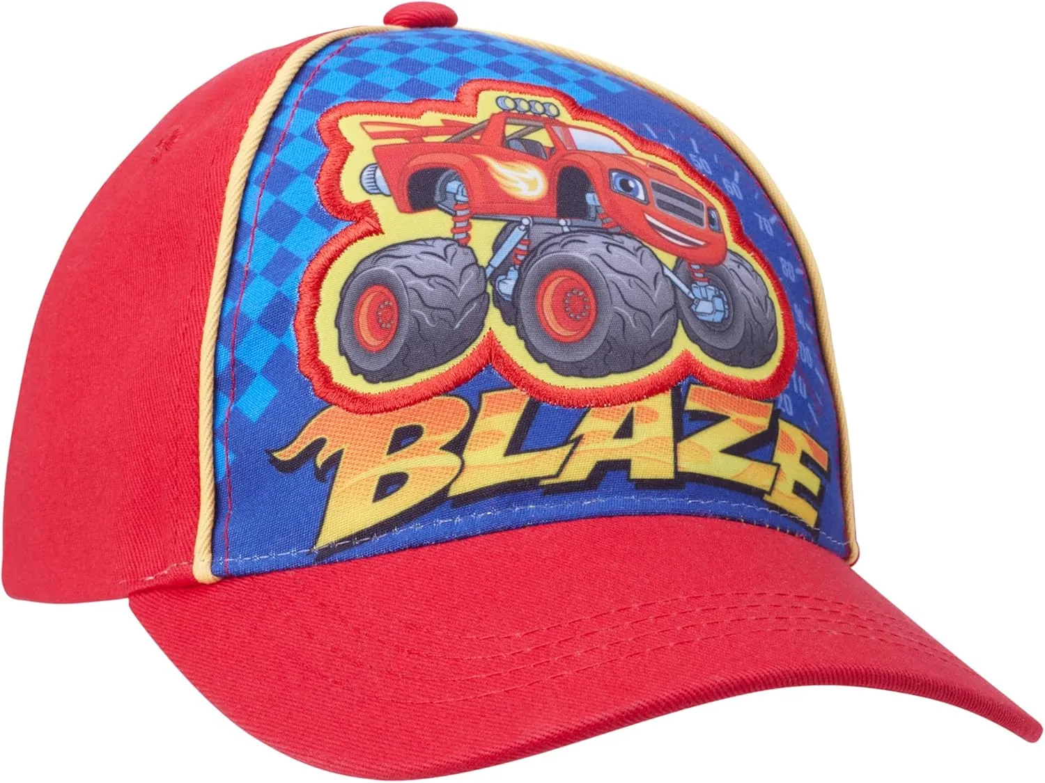 Nickelodeon Boys' Blaze and The Monster Machines Hat -Adjustable Cotton Baseball Cap (Toddler) With Sunglasses