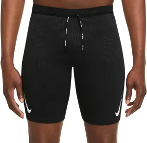 Nike Men's Dri-FIT ADV AeroSwift Men's 1/2 Length Racing Pants (as1, Alpha, x_l, Regular, Regular, Black/Black)