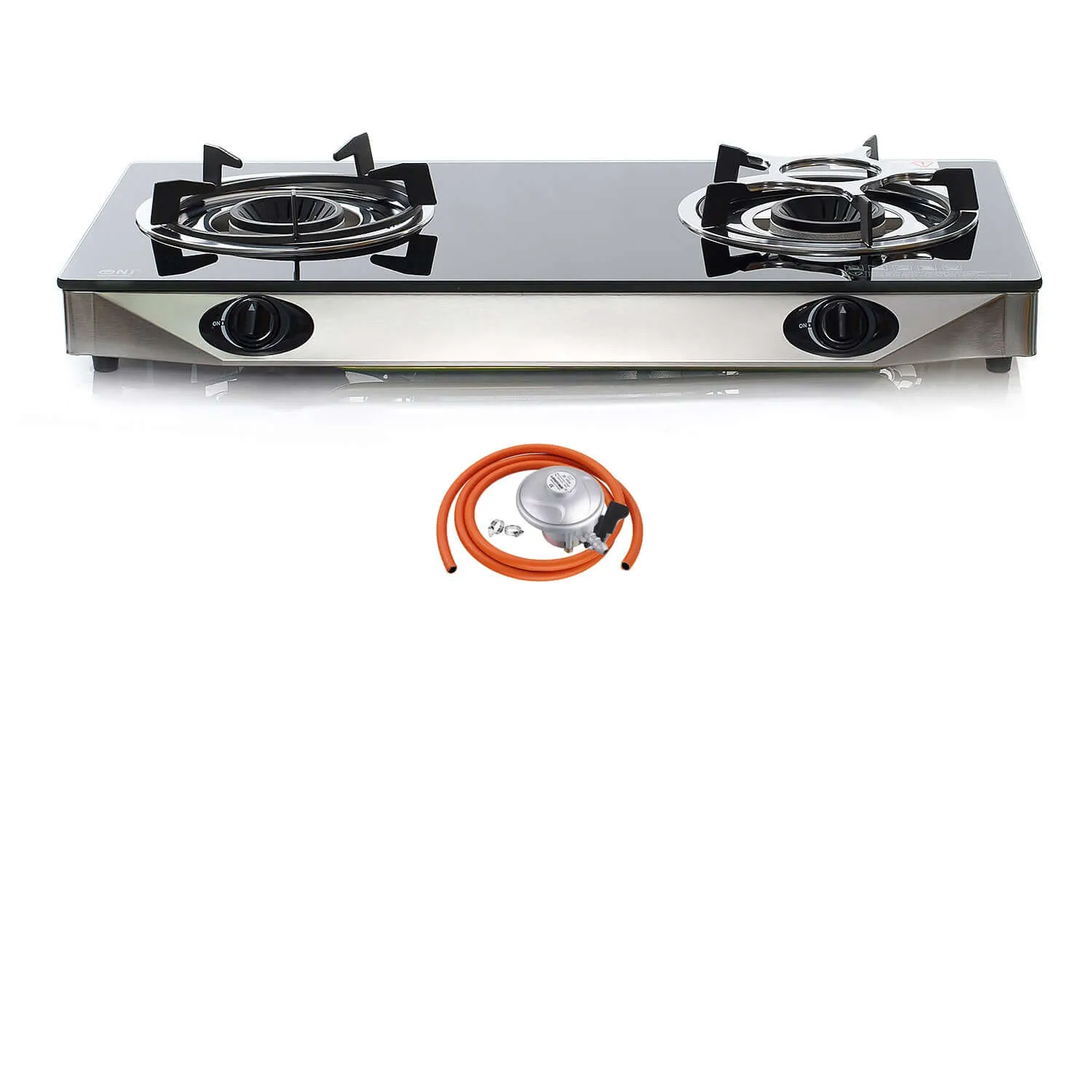 NJ NGB-S2 Gas Stove 2 Burners 6.8 kW