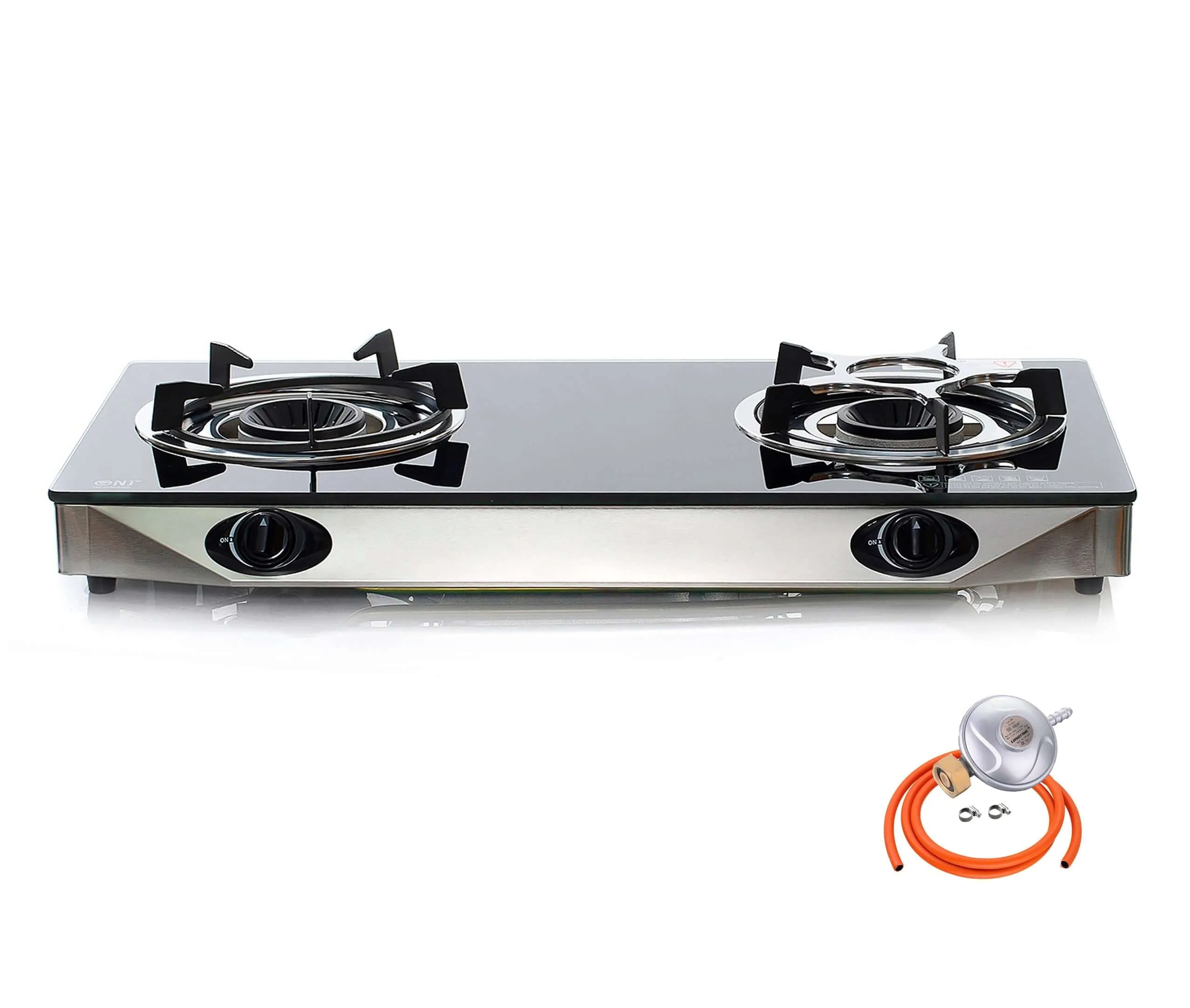 NJ NGB-S2 Gas Stove 2 Burners 6.8 kW
