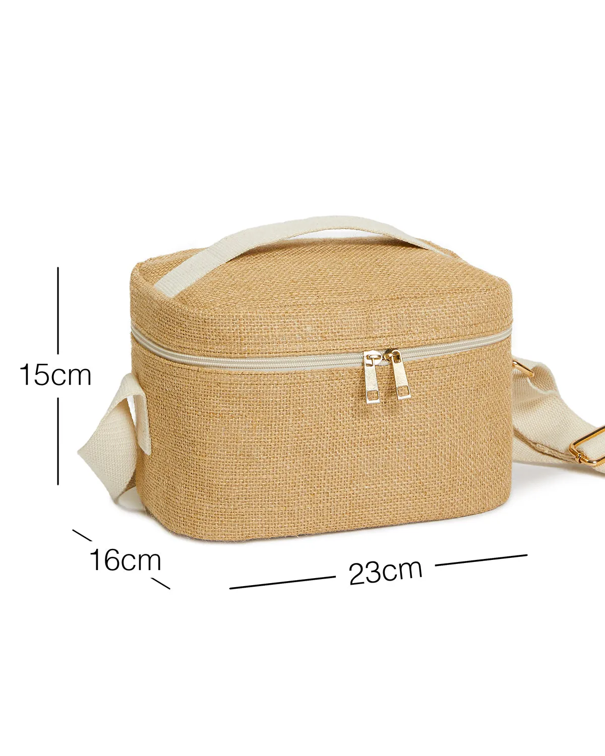 Ocean Home Textile Jute Cooler Bag, Small