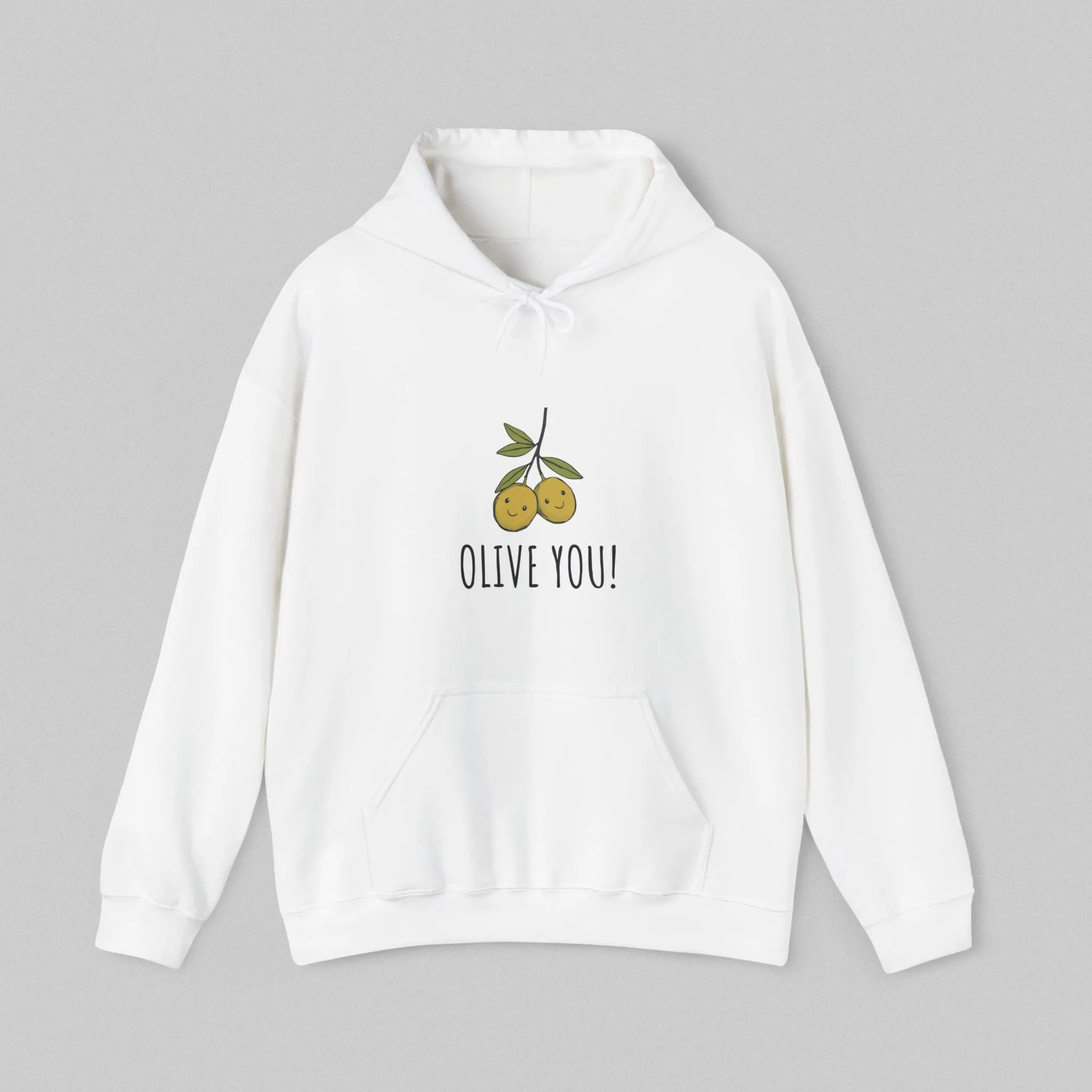 Olive You! Men's Hoodie
