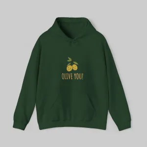 Olive You! Men's Hoodie