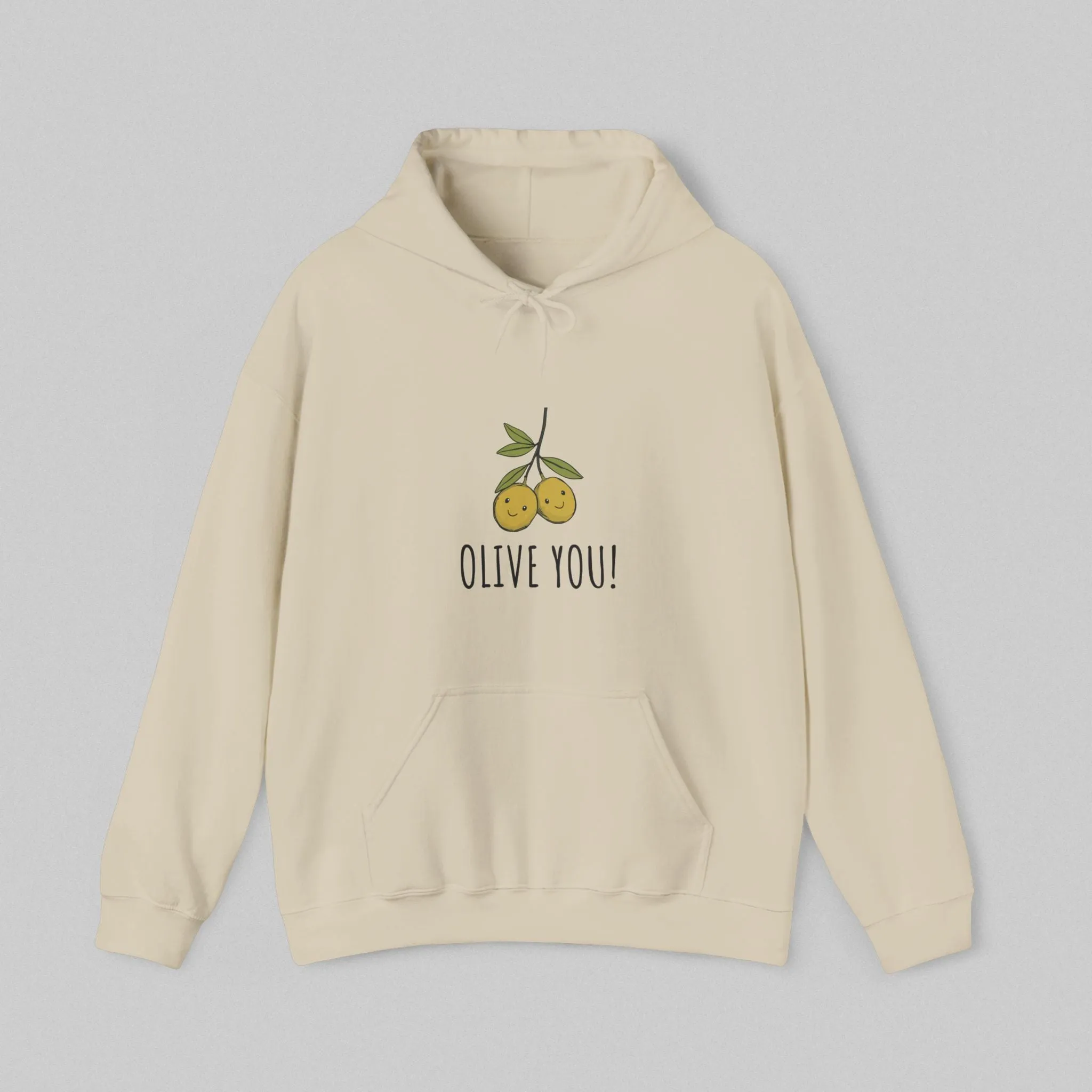 Olive You! Men's Hoodie