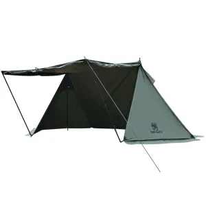 OneTigris Roc Shield Bushcraft 2-3 person Tent TC Version - Ranger Green