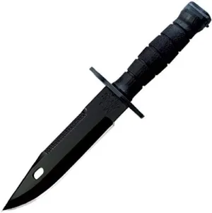 Ontario Knife Company, M9 Bayonet and Scabbard, Black , Overall Length: 12.25"