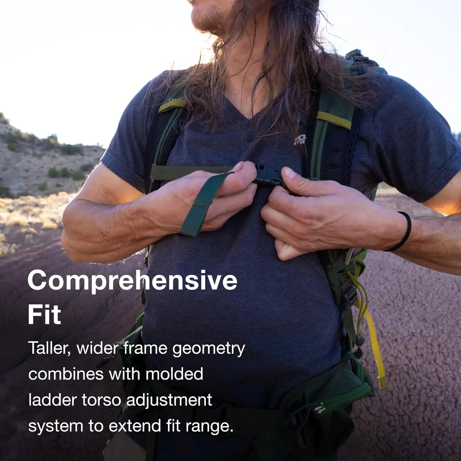 Osprey Stratos 34L Men's Hiking Backpack, Seaweed/Matcha Green