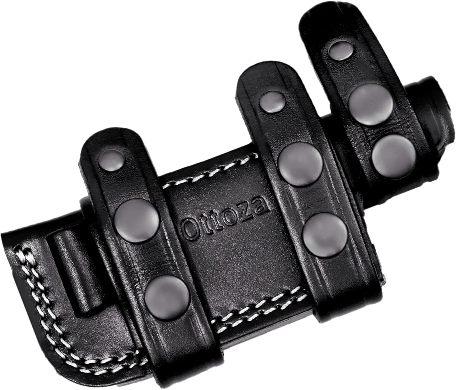 Ottoza Leather Knife Sheaths for Fixed Blade Knives, Small Knife Sheath RIGHT HAND Leather Knife Sheath for Belt, Leather Knife Holster Belt Knife Holder, Horizontal Knife Sheath for Belt No:171