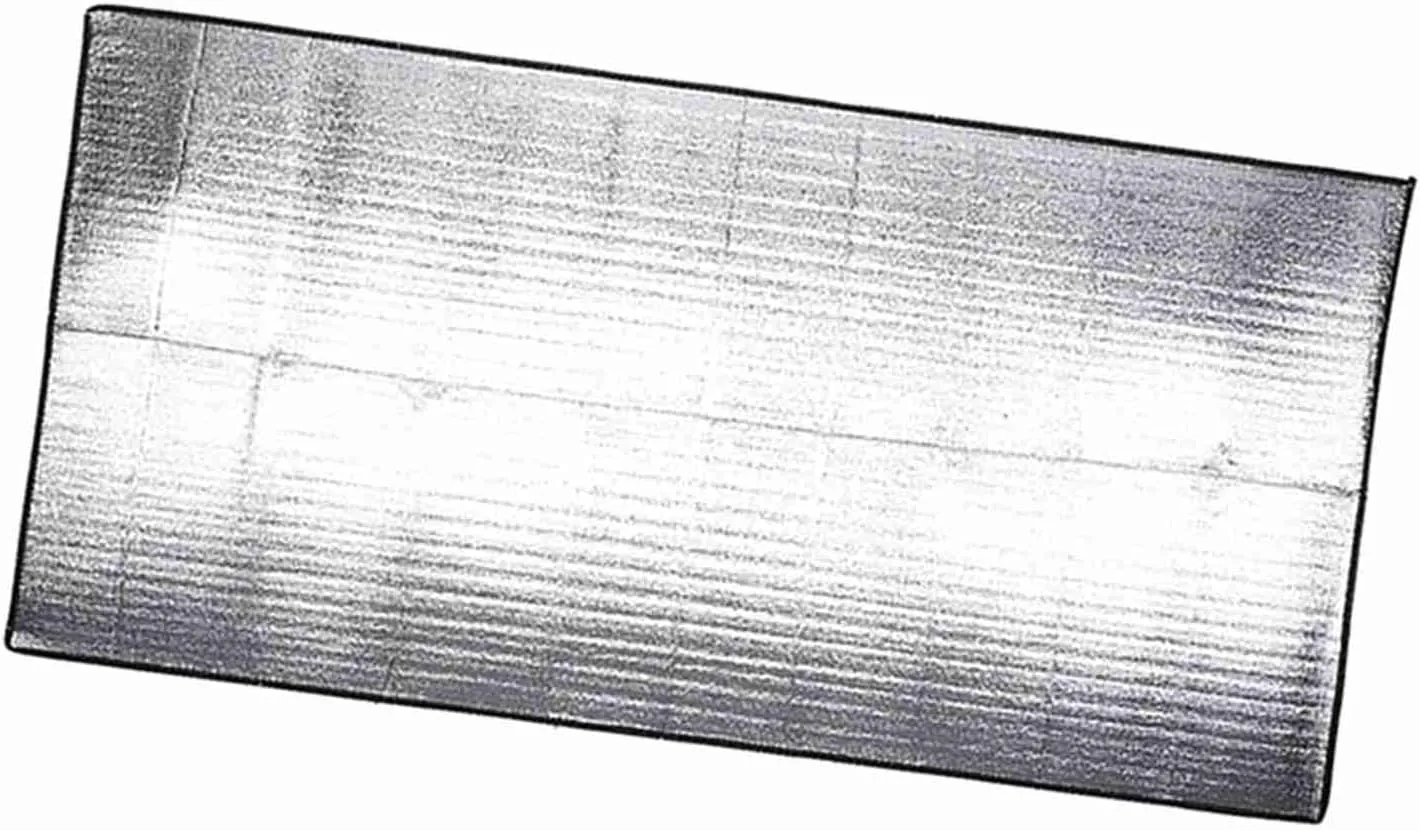 Outdoor Foldable Sleeping Camping Mattress Moistureproof Aluminum Foil EVA Mat 1. Made of Aluminum Sleeping Mattress Camping Mat Tent Mat Outdoor Mattress Camping Pad Camping