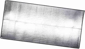 Outdoor Foldable Sleeping Camping Mattress Moistureproof Aluminum Foil EVA Mat 1. Made of Aluminum Sleeping Mattress Camping Mat Tent Mat Outdoor Mattress Camping Pad Camping