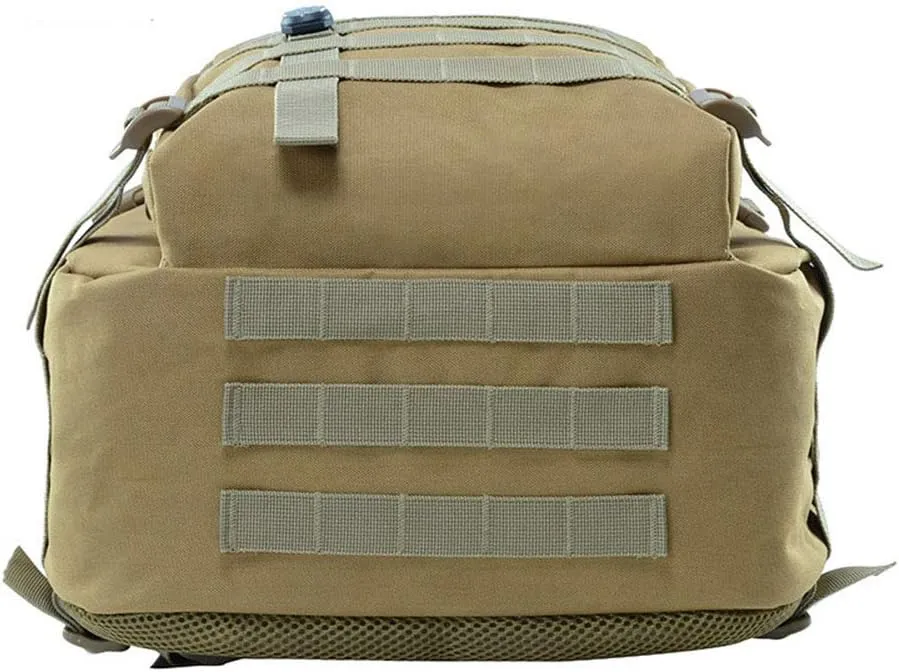 Outdoor Sports Pack Hiking Bag Tactical Rucksack Camo Knapsack Combat Camouflage Tactical 40L Molle Backpack