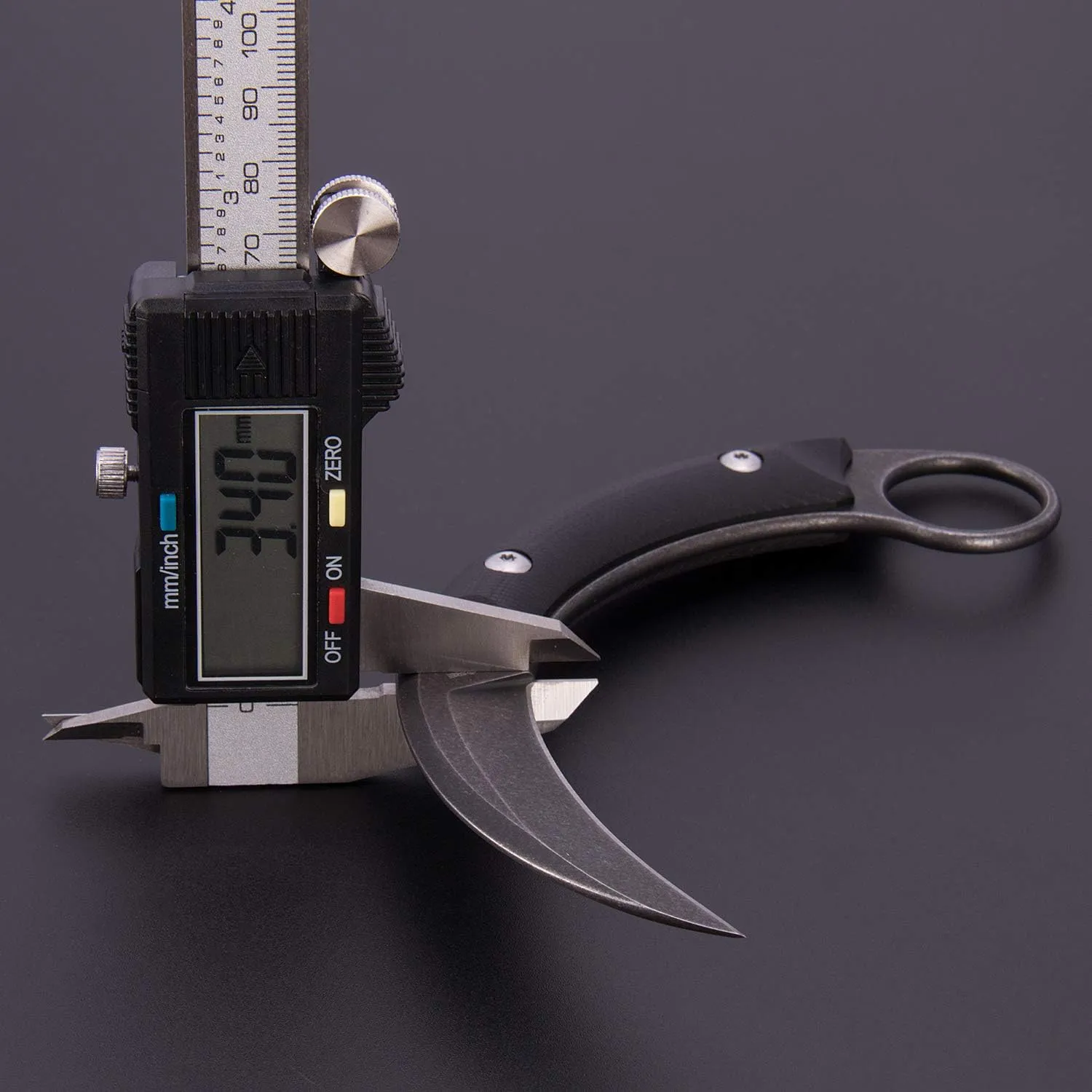 Outdoor Talons Knives D2 Steel Shadow Claw Outdoor Survival Claw Tactical Teeth Knife Camping EDC Hiking Tools Kydex Sheaths