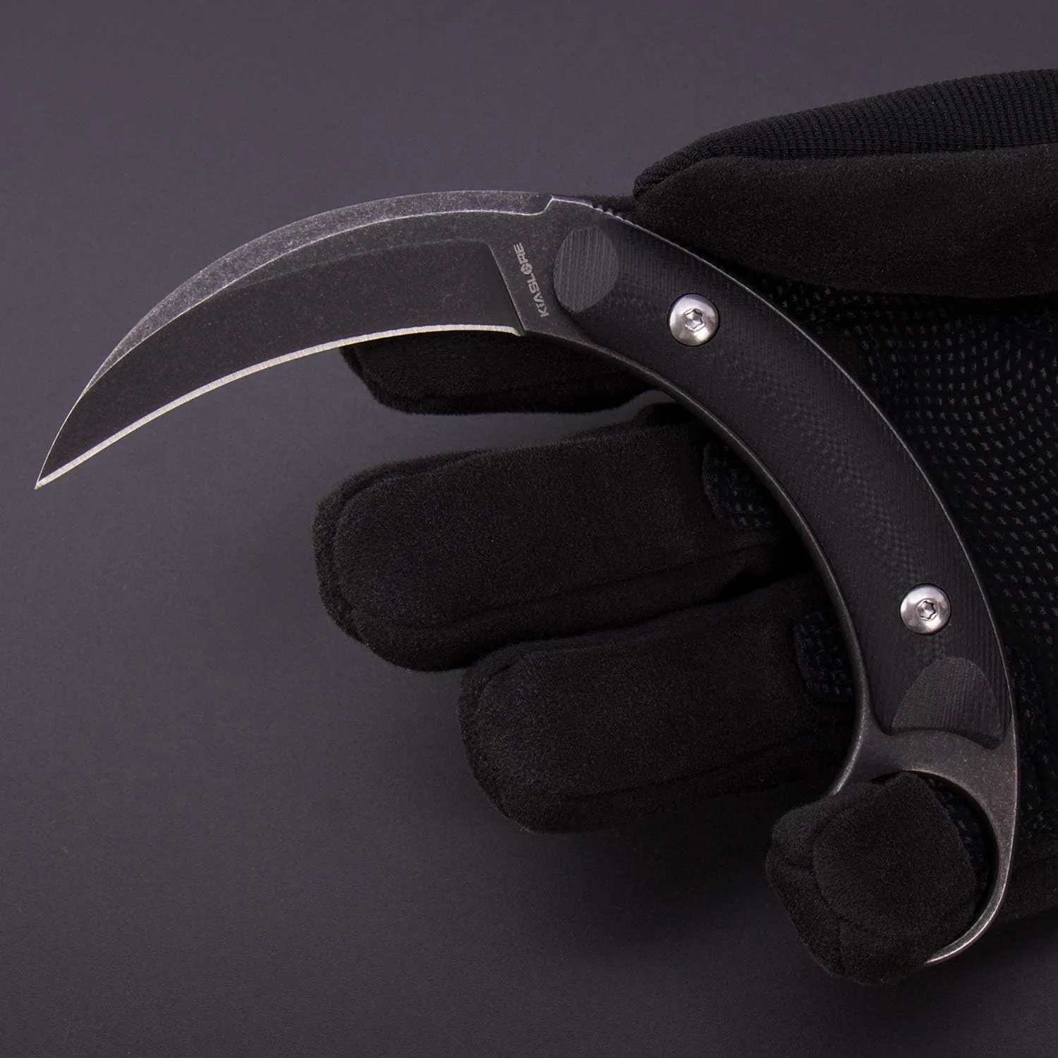 Outdoor Talons Knives D2 Steel Shadow Claw Outdoor Survival Claw Tactical Teeth Knife Camping EDC Hiking Tools Kydex Sheaths