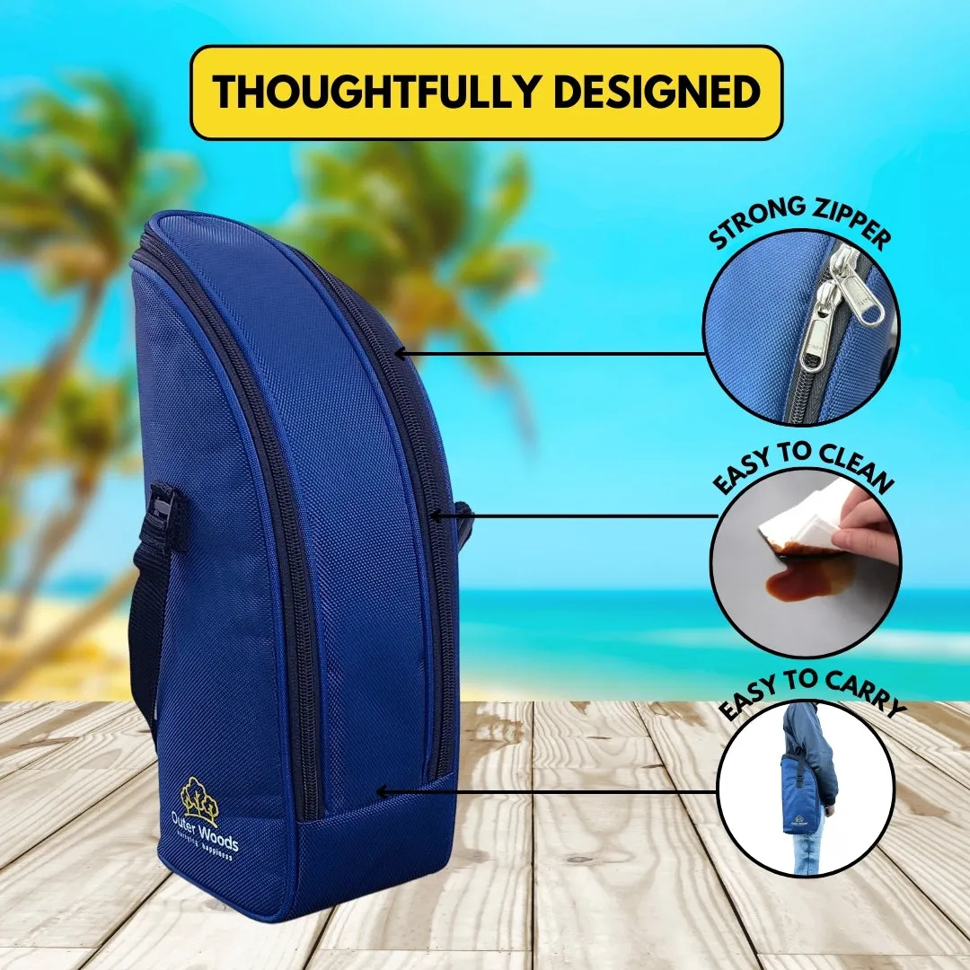 Outer Woods Insulated 1.5 Bottle Cooler Bag