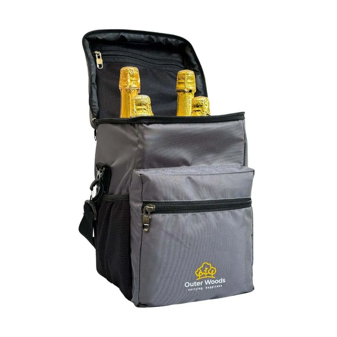 Outer Woods Insulated 4 Bottle Cooler Bag