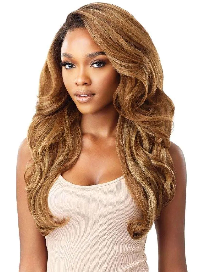 Outre Perfect Hair Line Synthetic 13x6 Faux Scalp Lace Front Wig - JULIANNE 24 (DR2/CHOSWI)