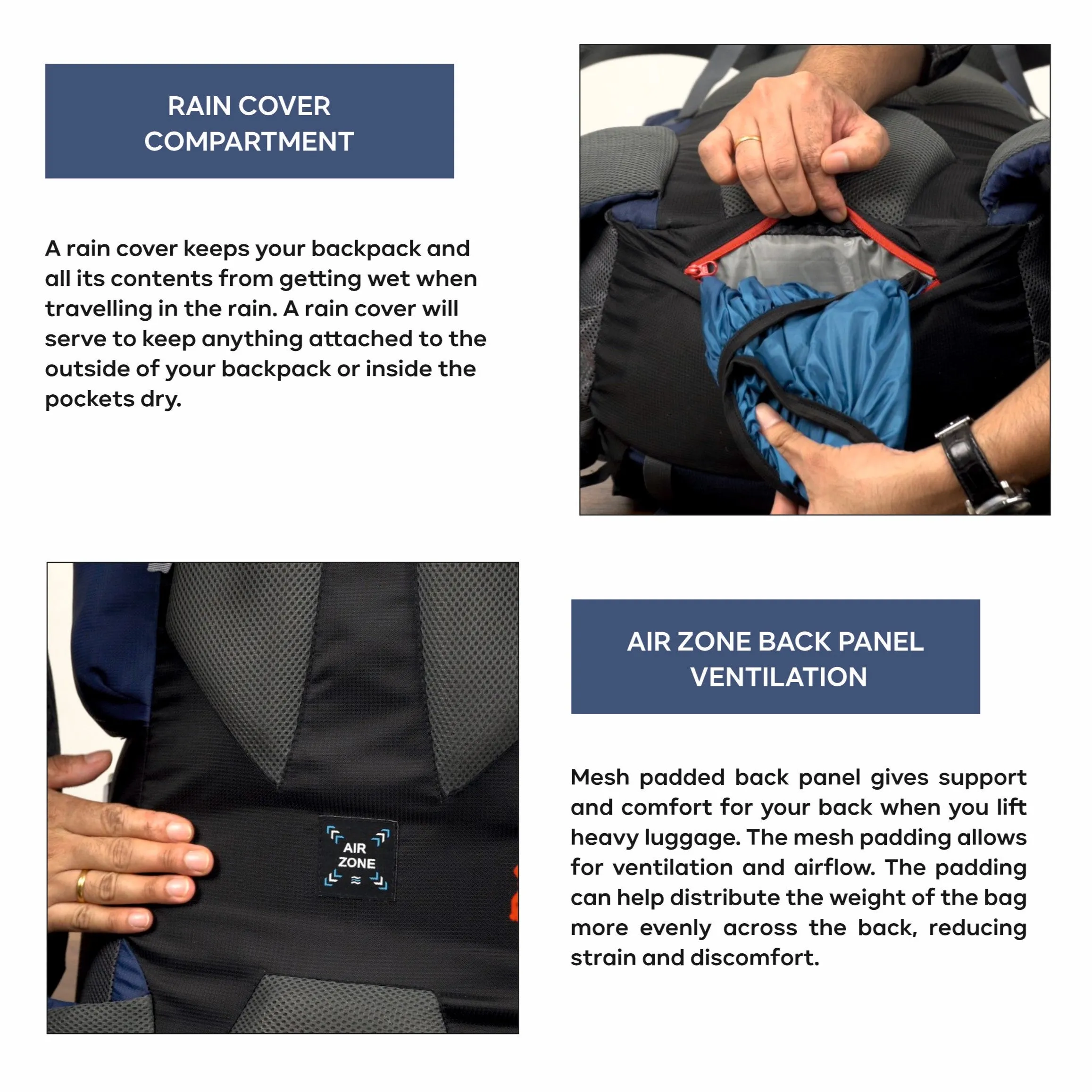 PEAKPRO-75 Rucksack - Blue
