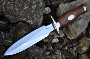 Perkin - Fixed Blade Hunting Knife With Sheath For Belt - JES