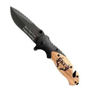 Personalized Gift Knives - Handmade Mens Boyfriend Gift for Him - Fathers Day Gift - Engraved Pocket Knife - Groomsman - Wedding knives - Husband Gift