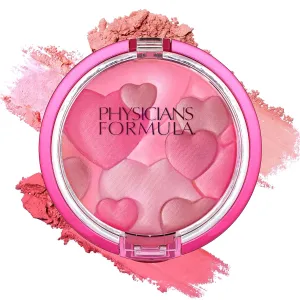Physicians Formula Happy Heart Glow & Mood Boosting Blush, Natural, Dermatologist Tested - Rose