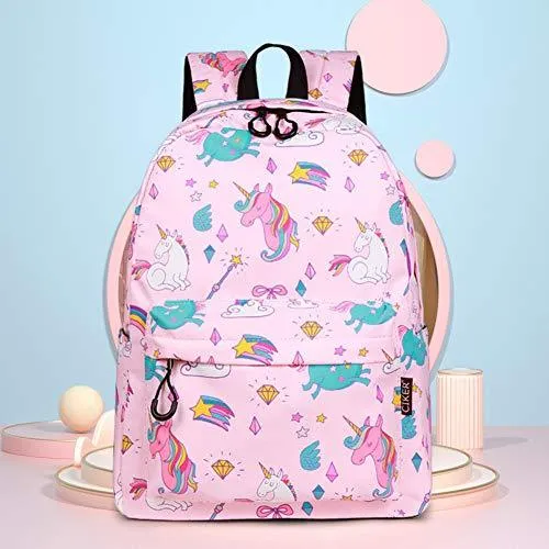 Pink Lightweight Backpack for Teen Girls