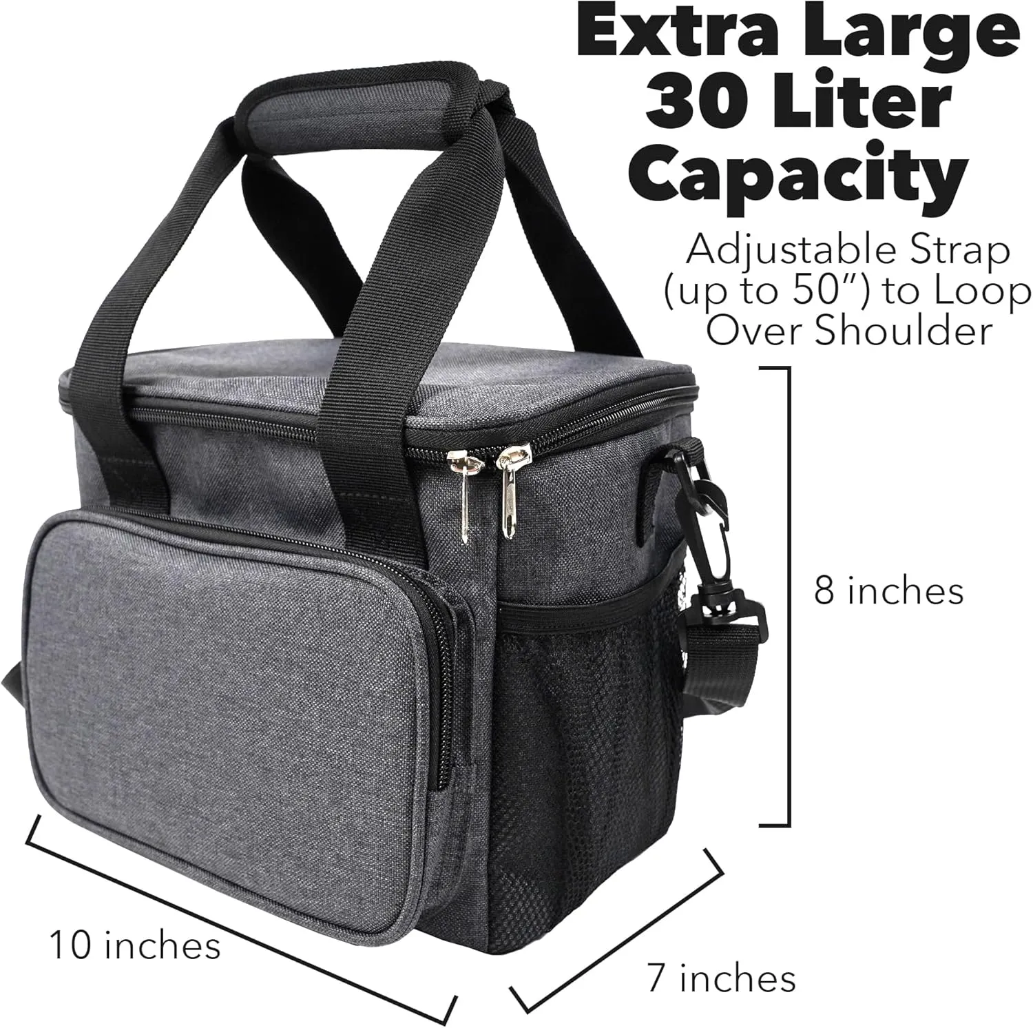 Popfunk Lord of the Rings The Green Dragon Soft Insulated Cooler Bag, Large Lunch Bag, Lightweight, Thermal and Reusable for Office, Picnic, Beach