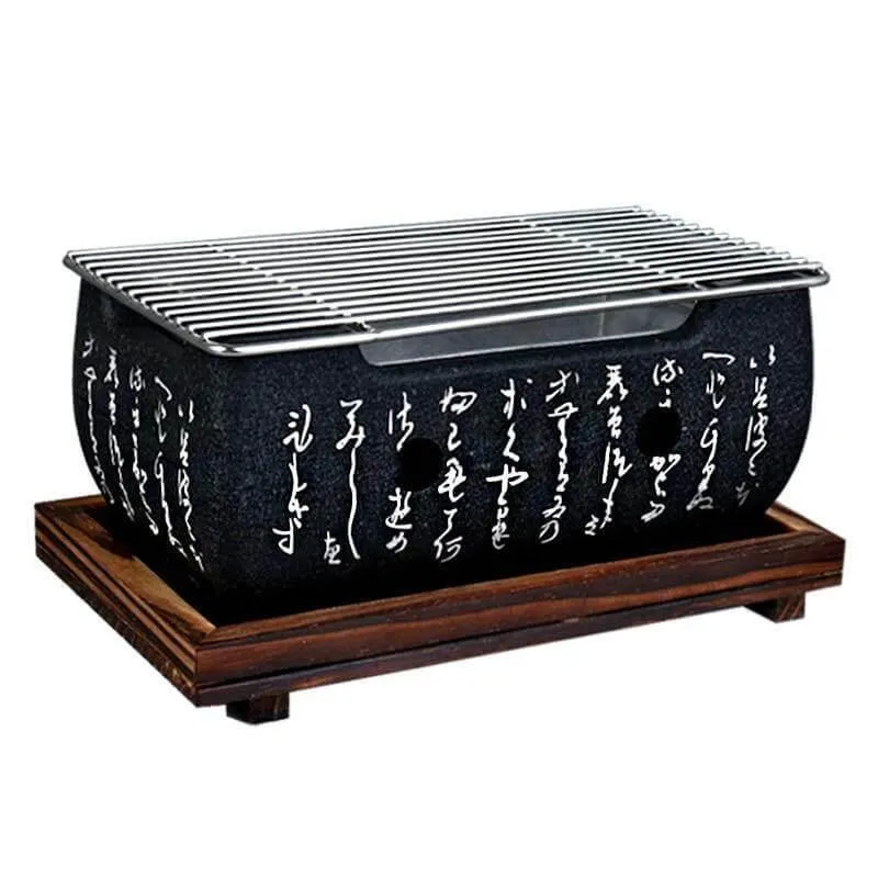 Portable Korean BBQ Grill - Outdoor Barbecue Stove