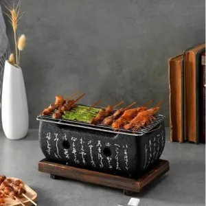 Portable Korean BBQ Grill - Outdoor Barbecue Stove