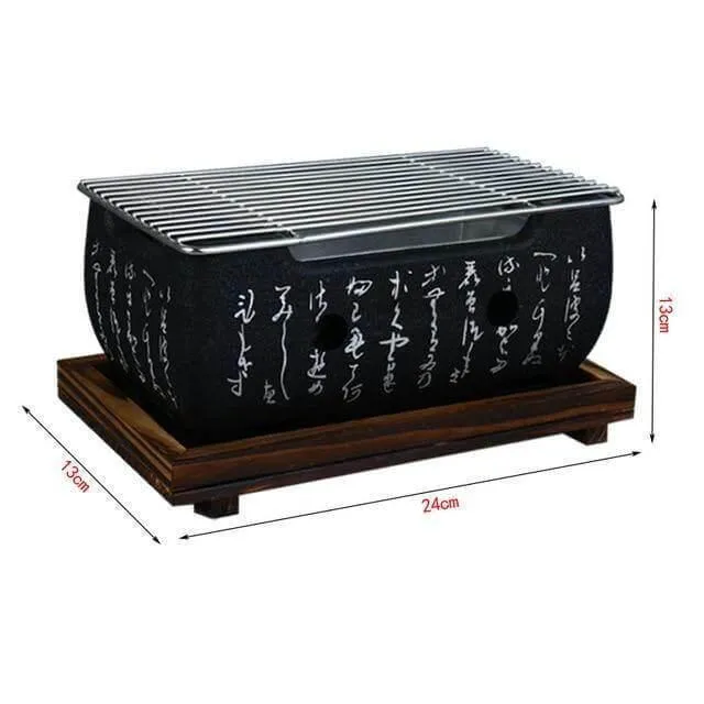 Portable Korean BBQ Grill - Outdoor Barbecue Stove